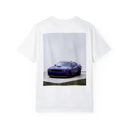 Dodge Challenger Purple Muscle Car Studio