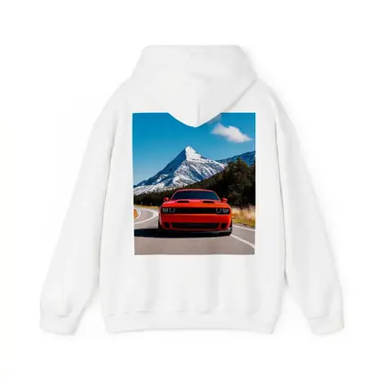 Dodge Challenger Red Mountain Road Drive