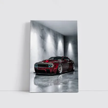 Dodge Challenger SRT Red Custom Marble Studio
