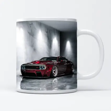 Dodge Challenger SRT Red Custom Marble Studio