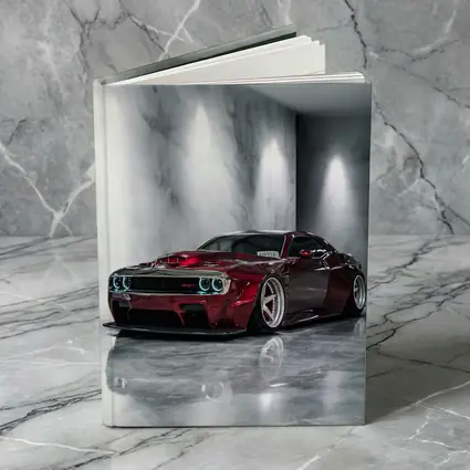Dodge Challenger SRT Red Custom Marble Studio