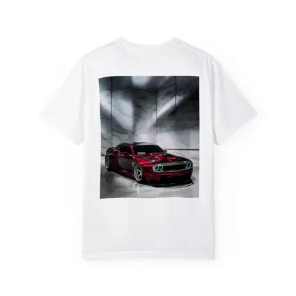 Dodge Challenger Red Custom Car Marble Studio