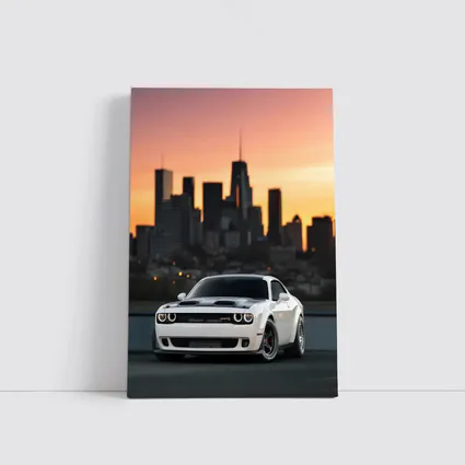 Dodge Challenger SRT City Sunset White