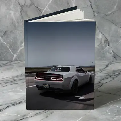 Dodge Challenger Hellcat On Open Highway