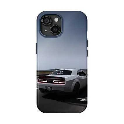 Dodge Challenger Hellcat On Open Highway