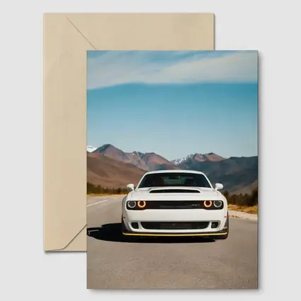 Dodge Challenger SRT White Mountain Road