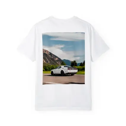 Dodge Challenger White Mountain Road Drive