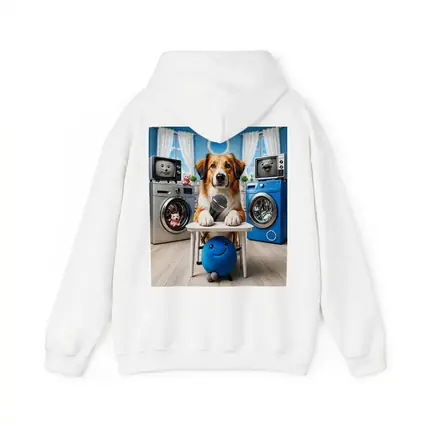 Golden Retriever Host Laundry Room Comedy Show