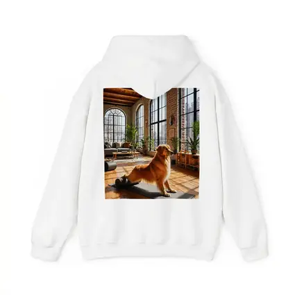 Golden Retriever Yoga Studio Loft Interior