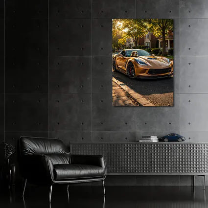 Chevrolet Corvette Gold Dog Suburban Street