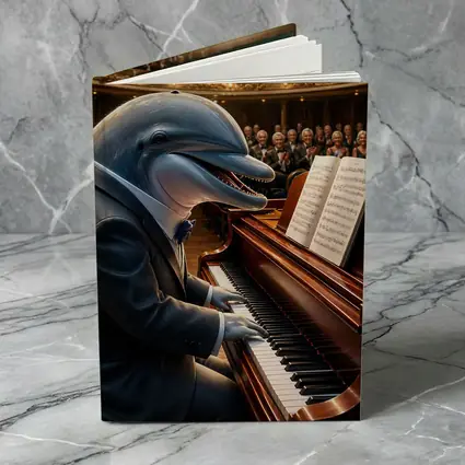 Dolphin Pianist Performing Grand Concert Hall