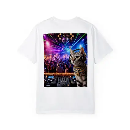 Egyptian Mau DJ Cat Nightclub Party
