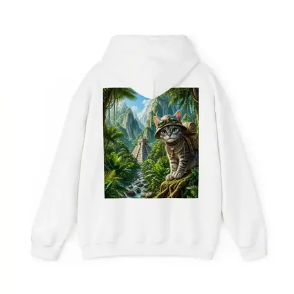 Explorer Cat Jungle Ancient Temple Adventure