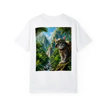 Explorer Cat Jungle Ancient Temple Adventure
