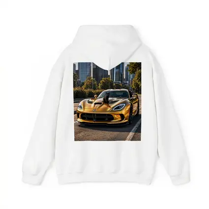 Gold Dodge Viper Black Cat City
