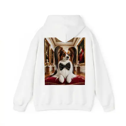 Papillon Dog Wearing Bow Tie Museum Gallery