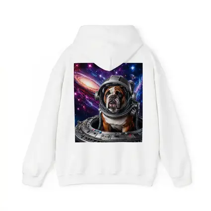 English Bulldog Astronaut Deep Space Galaxy