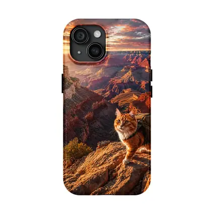 Adventure Cat Hiking Grand Canyon Sunset