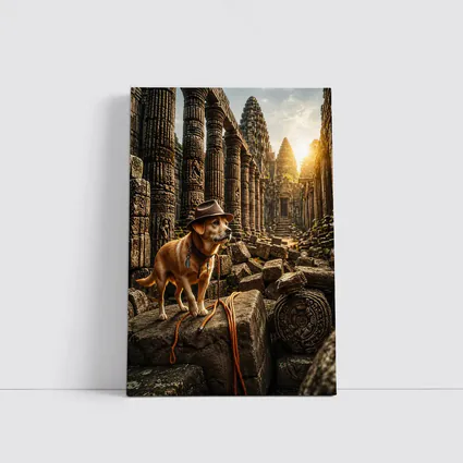 Adventure Dog Explorer Ancient Temple Ruins