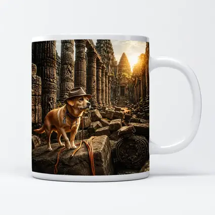Adventure Dog Explorer Ancient Temple Ruins