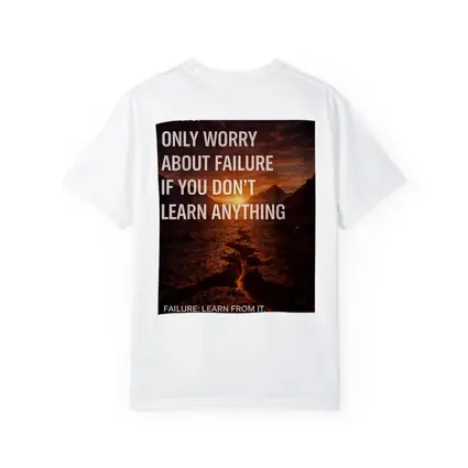 Failure Quote Cracked Desert Sunset Landscape