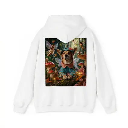 Corgi Fairy Dog Enchanted Mushroom Forest