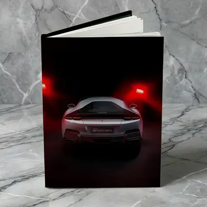 Ferrari 12 Cilindri Rear View Dark Studio