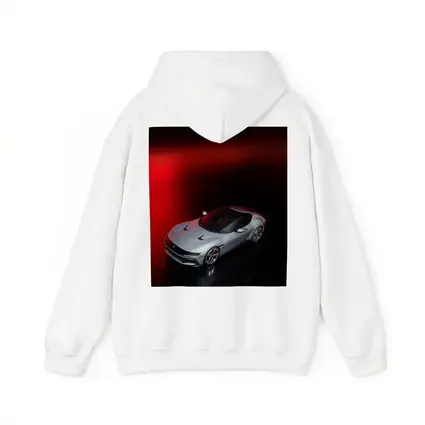 Ferrari Twelve Cylinders Silver Car Dark Studio
