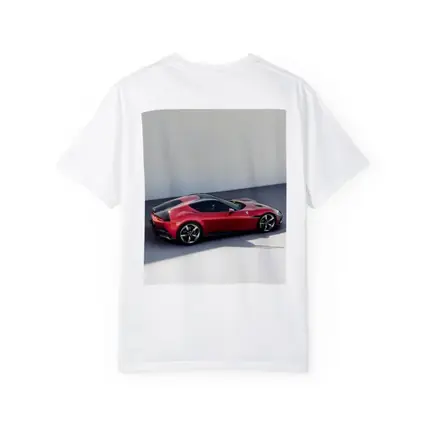 Ferrari 12 Cilindri Red Car Studio Background
