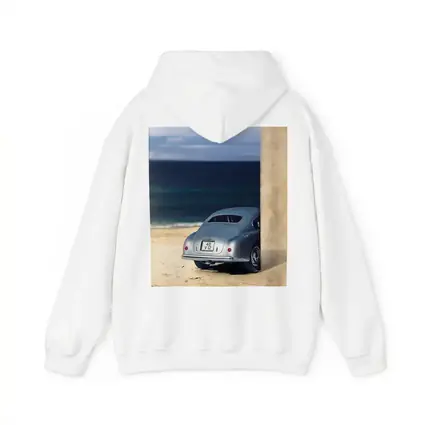 Ferrari 166 Inter Silver Beach Coastal Scene