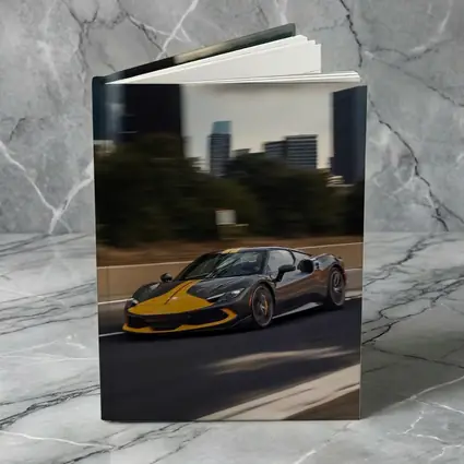 Ferrari 296 GTB Yellow Black City Speed