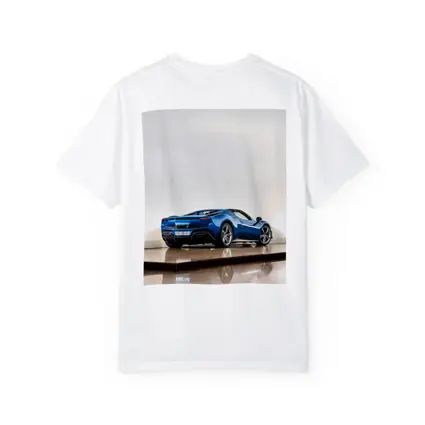 Ferrari 296 GTS Blue Studio Parquet Floor