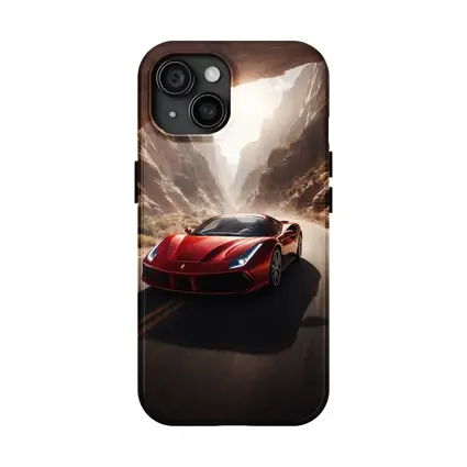Ferrari 488 GTB Red Canyon Road