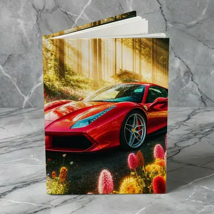 Ferrari 488 GTB Red Forest Sunlight