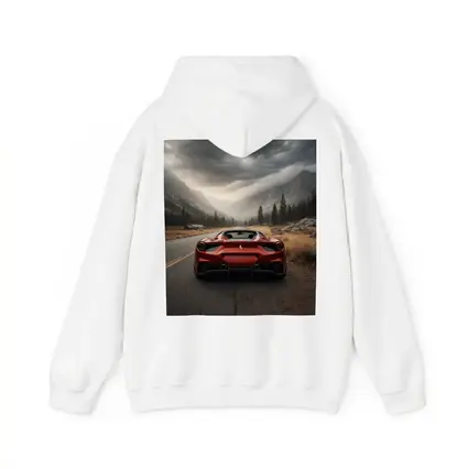 Ferrari 488 Spider Mountain Road Moody Sky