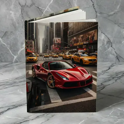 Ferrari 488 GTB Red New York City Street