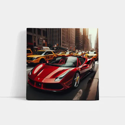 Ferrari 488 Spider Cruising New York City