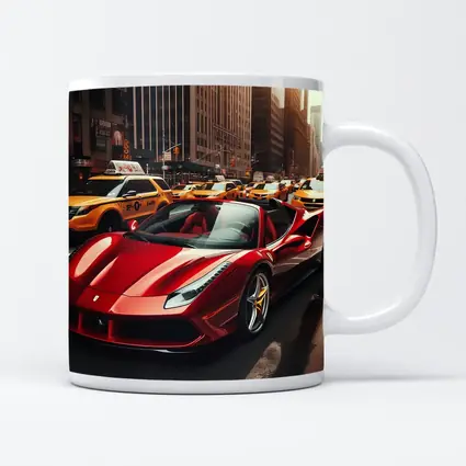 Ferrari 488 Spider Cruising New York City
