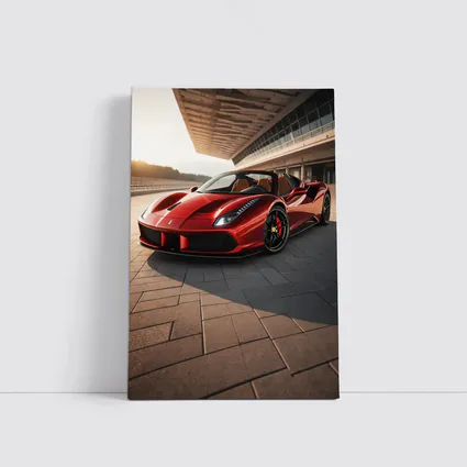 Ferrari 488 Spider at Sunny Racetrack