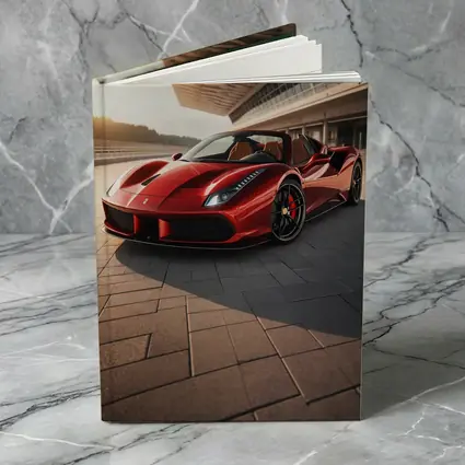 Ferrari 488 Spider at Sunny Racetrack