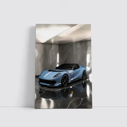 Ferrari 812 Competizione A Marble Showroom