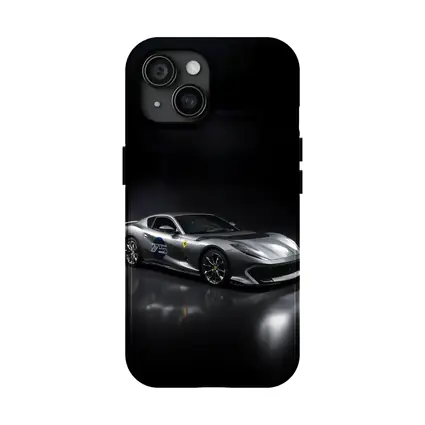 Ferrari 812 Competizione Silver Dark Studio