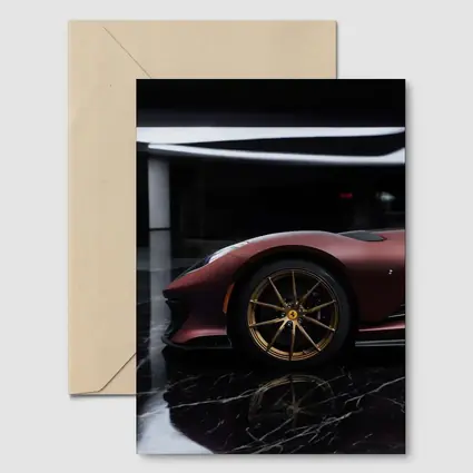 Ferrari 812 Competizione Dark Marble Garage