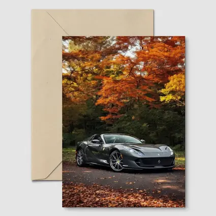 Ferrari 812 GTS Dark Autumn Forest