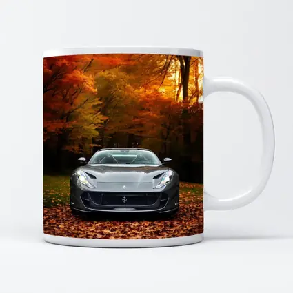 Ferrari 812 GTS Gray Autumn Forest