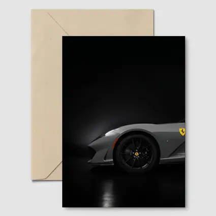 Ferrari 812 GTS Dark Studio Shot