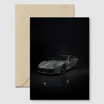 Ferrari 812 GTS Dark Studio Shot