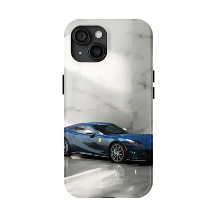 Ferrari 812 Superfast Blue Marble Studio