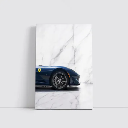 Ferrari 812 GTS Deep Blue Marble Studio