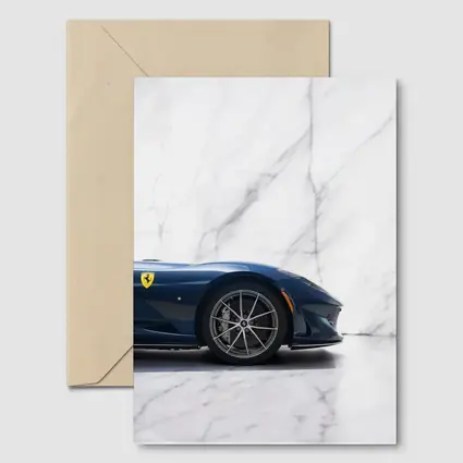 Ferrari 812 GTS Deep Blue Marble Studio